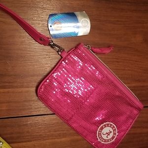 Crinson Tide college wristlet...brand new!